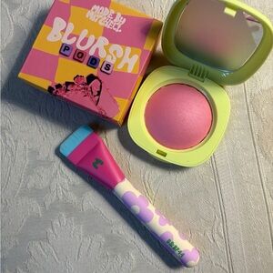 Made By Mitchell Blursh Pods Baked Blush Pure Imagination & Brush Bundle BNIB